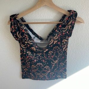 ✨5 FOR $25✨ Urban Outfitters velvet off-the-shoulder top